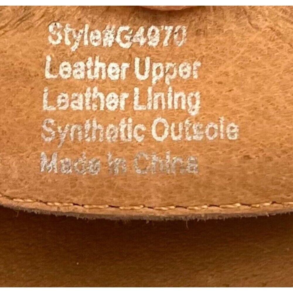 Madewell Sandals Womens 9.5 The Alice Suede Leather Tan Block Heel Ankle Strap - Picture 14 of 14